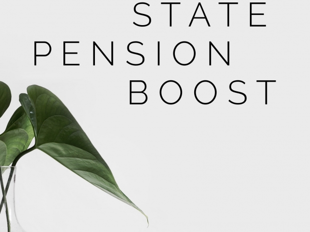 State pension boost