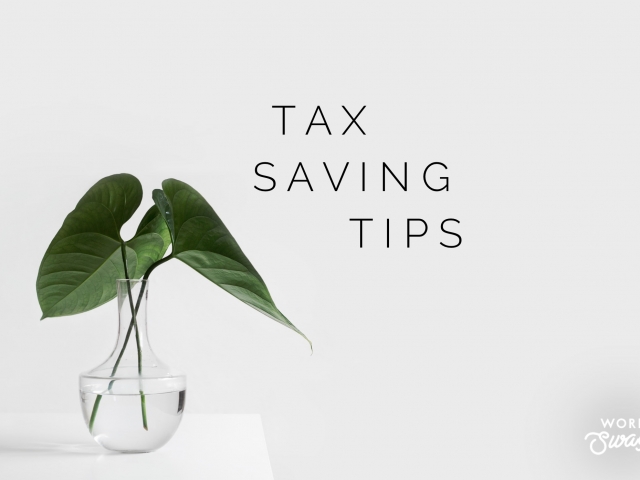 Tax Saving Tips